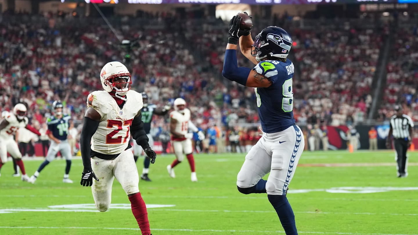 AJ Barner is growing into a unique weapon for the Seattle Seahawks' offense