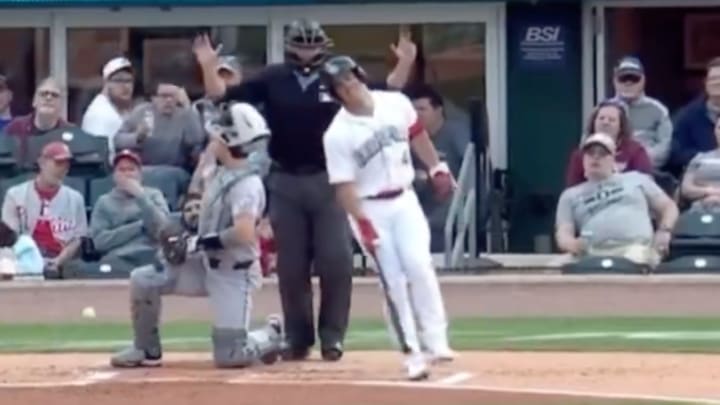 Kemp after being hit by a pitch in the bottom of the second inning. Kemp after being hit by a pitch in the bottom of the second inning.