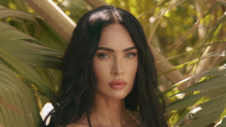 Megan Fox was photographed by Greg Swales in the Dominican Republic. 