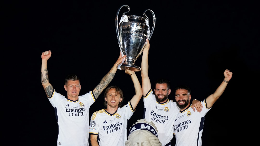 Real Madrid UEFA Champions League Trophy Parade