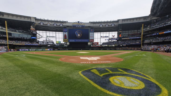 Jun 18, 2023; Milwaukee, Wisconsin, USA;  General view of American Family Field prior to the game between the Pittsburgh Pirates and Milwaukee Brewers. Mandatory Credit: Jeff Hanisch-USA TODAY Sports