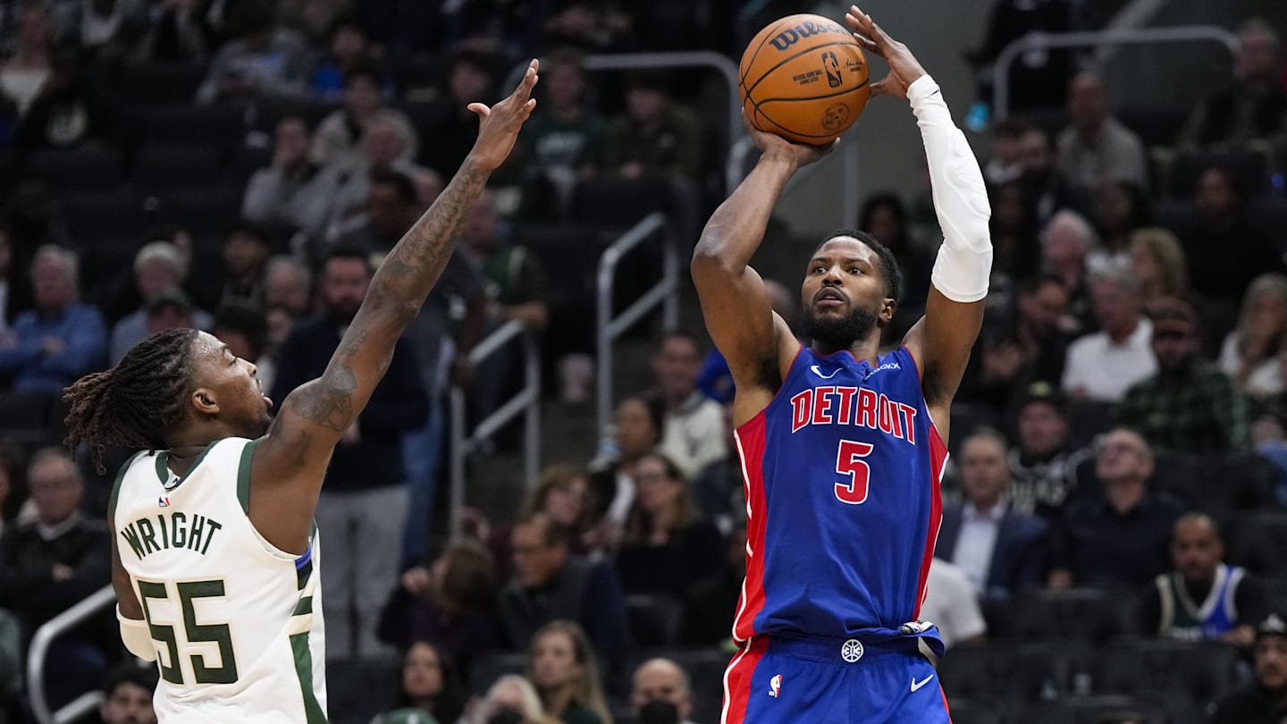 Detroit Pistons Shakeup Starting Five vs Washington Wizards