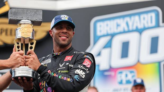 Bubba Wallace Becomes First Black Driver To Win At Indianapolis Motor  Speedway