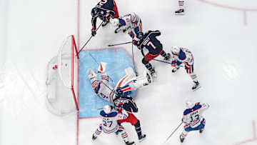 Edmonton Oilers v Columbus Blue Jackets