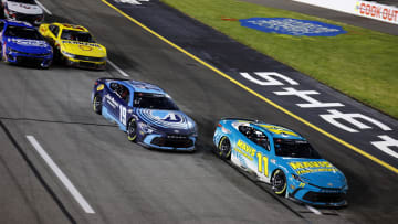 Denny Hamlin and Martin Truex Jr., Joe Gibbs Racing, Richmond Raceway, NASCAR
