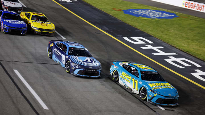 Denny Hamlin and Martin Truex Jr., Joe Gibbs Racing, Richmond Raceway, NASCAR