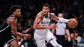Dennis Smith Jr., Giannis Antetokounmpo