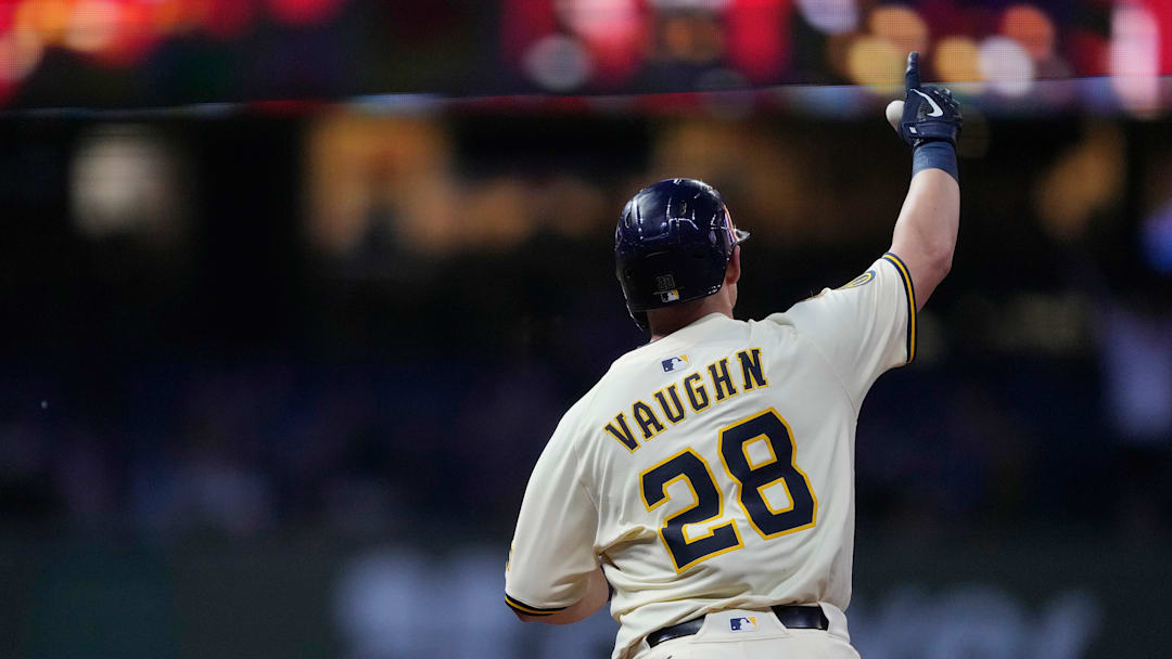 Andrew Vaughn - Chicago Cubs v Milwaukee Brewers