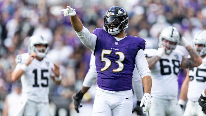 Las Vegas Raiders v Baltimore Ravens