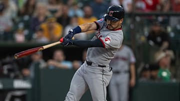 Cleveland Guardians outfielder Steven Kwan