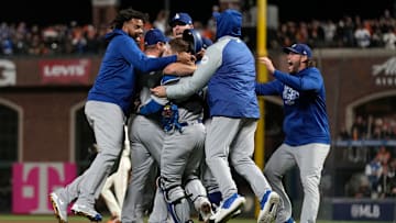 Los Dodgers celebraron el triunfo ante San Francisco 