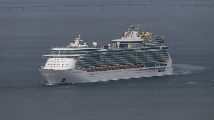 Tourist Cruise Shipping in Lisbon Harbour