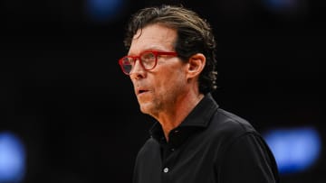 Atlanta Hawks head coach Quin Snyder