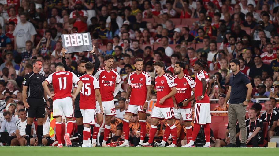 Arsenal players.