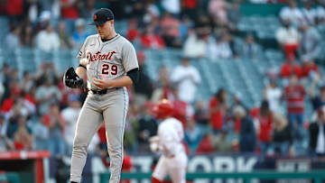 Detroit Tigers v Los Angeles Angels