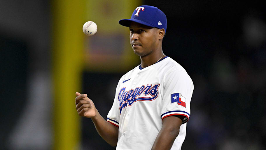 Texas Rangers relief pitcher Jose Leclerc