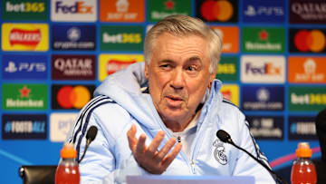 Real Madrid C.F. Training And Press Conference - UEFA Champions League 2024/25 League Knockout