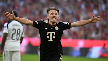 Lennart Karl erzielte im Test gegen die Spurs ein Traumtor