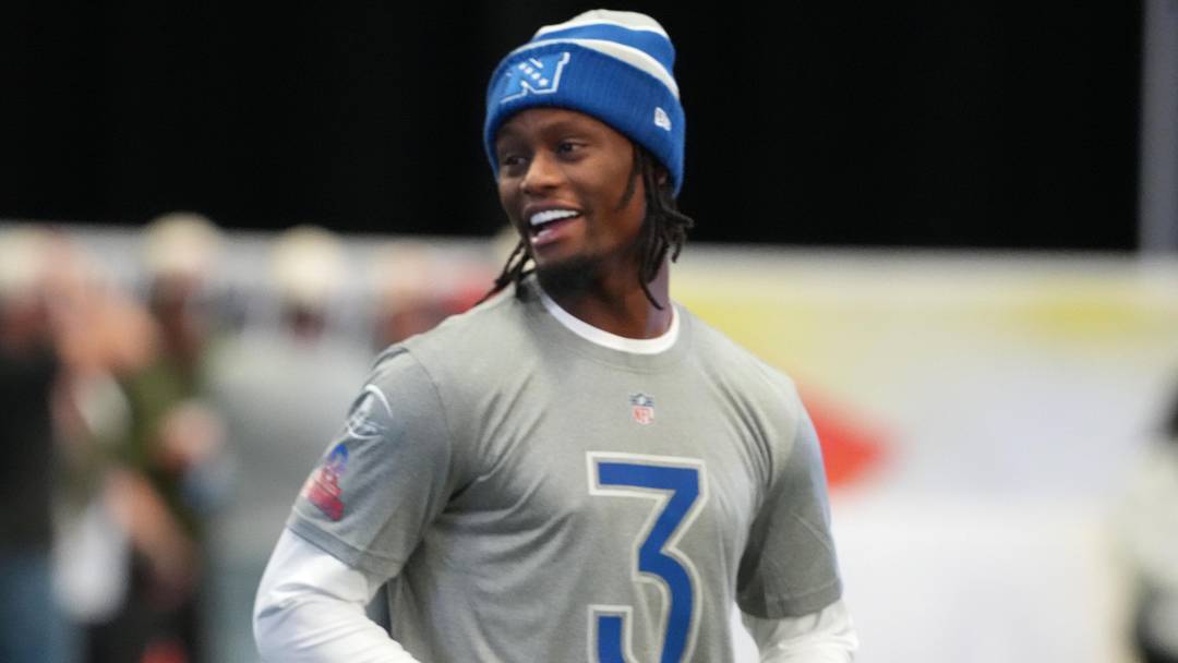 Dallas Cowboys receiver George Pickens during NFC practice at the NFL Flag Fieldhouse at Moscone Center South Building.