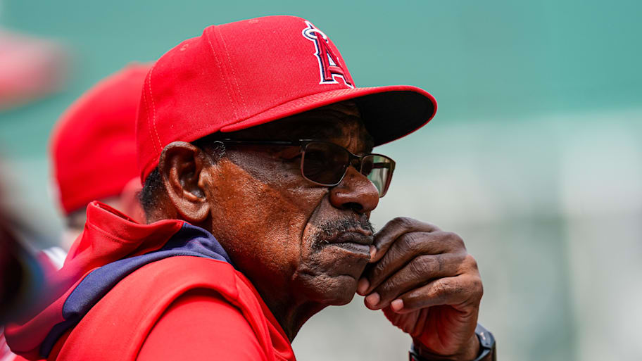 Ron Washington watches a game against the Red Sox. | David Butler II-Imagn Images