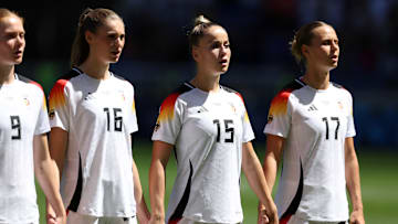 Jule Brand, Giulia Gwinn und Klara Bühl
