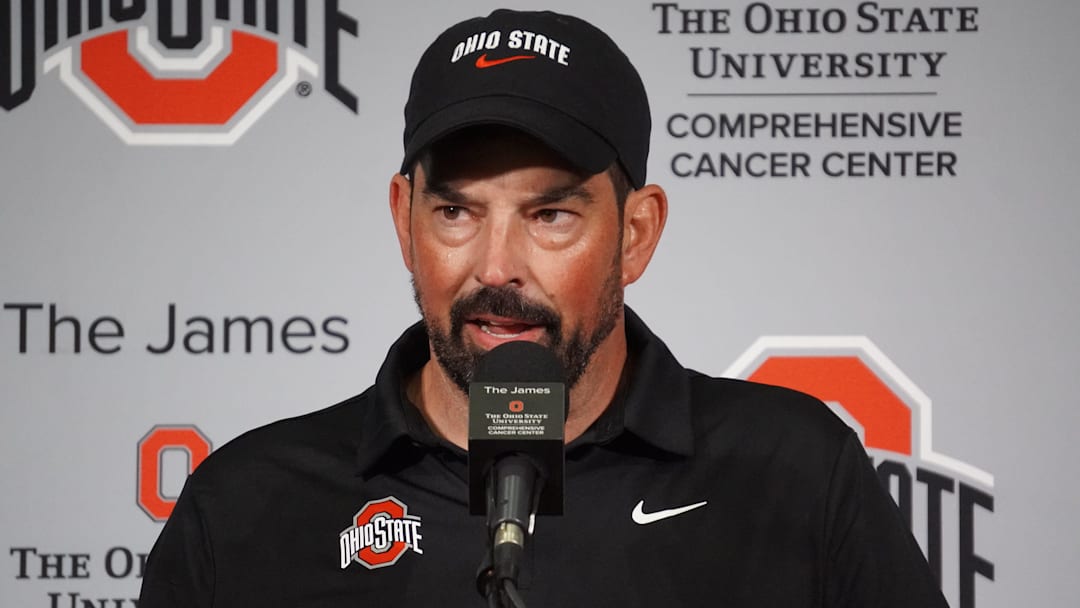 Ohio State coach Ryan Day