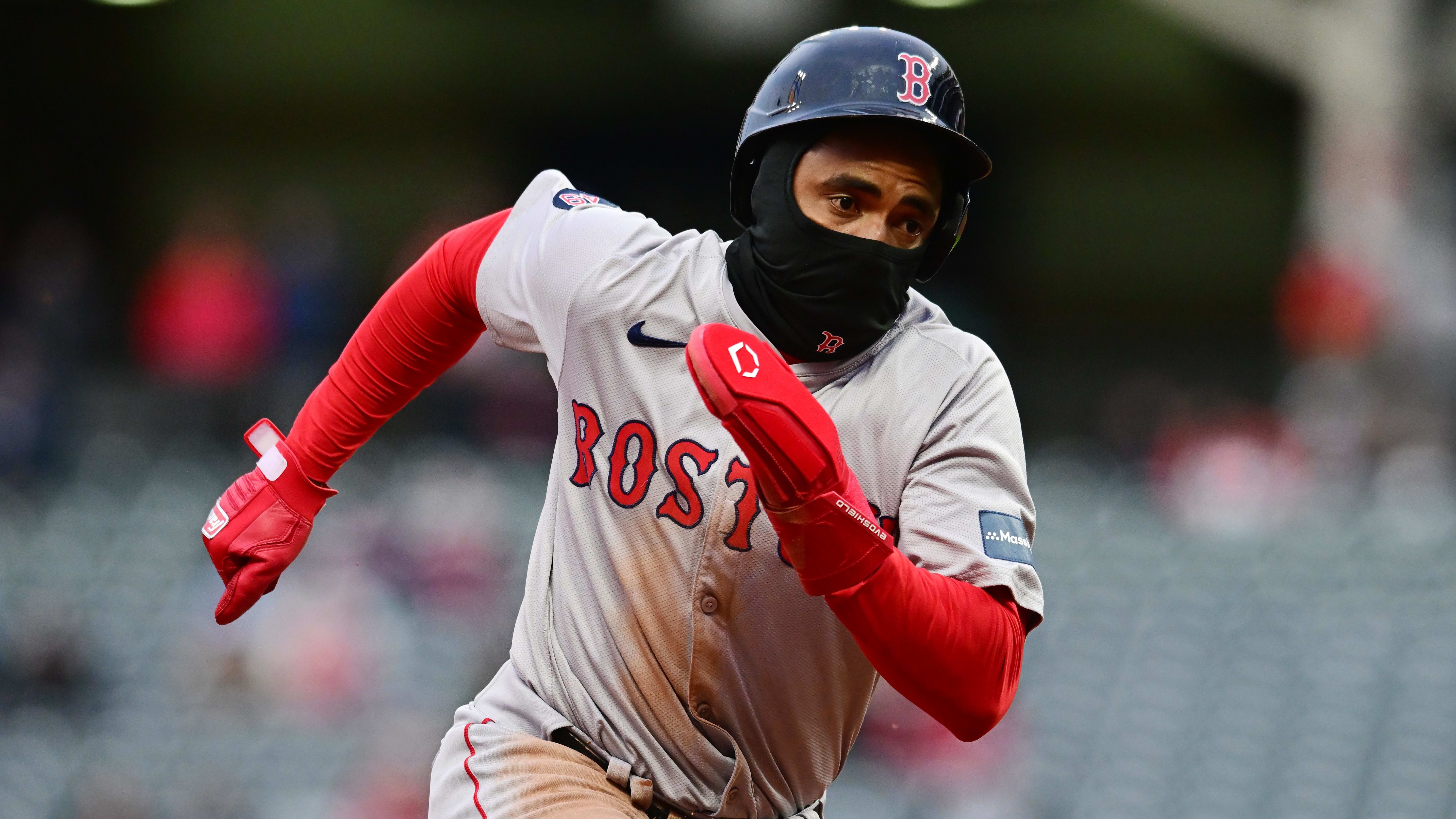 Boston Red Sox third baseman Pablo Reyes