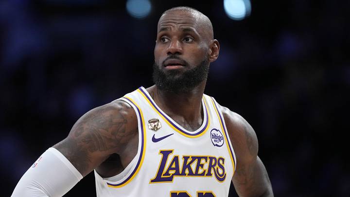 Los Angeles Lakers forward LeBron James 