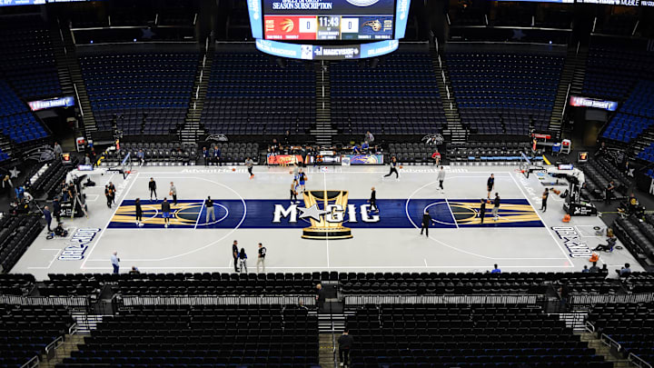 The NBA Cup courts this year will reportedly look a little different, going with a more traditional design with logos inlaid into the floor.