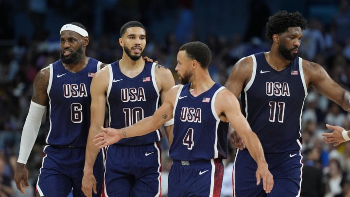 Team USA is represented by several sneaker brands.