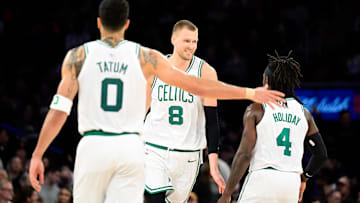 Boston Celtics, NBA Trade Rumors, Kristaps Porzingis, Jrue Holiday