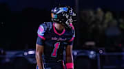 Wet Broward athlete A’mir Sears caught a 94-yard touchdown pass, made six tackles, including five solo, and intercepted a pass to help power the Bobcats past Gainesville Buchholz, 24-17, in a Class 6A state semifinal on Friday, Dec. 5, 2025.