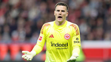 Michael Zetterer muss bei der Eintracht zunächst auf die Bank