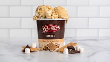 Graeter's S'mores Ice Cream Image. Image Credit to Graeter's. 