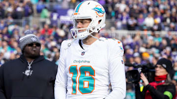 Miami Dolphins punter Jake Bailey