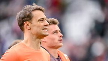 Neuer (l.) oder Urbig: Wer steht gegen Leipzig im FCB-Tor? Neuer (l.) oder Urbig: Wer steht gegen Leipzig im FCB-Tor?