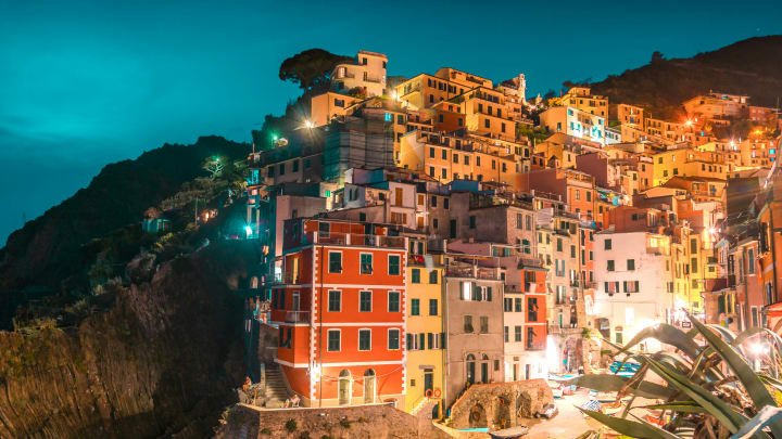 Riomaggiore at night