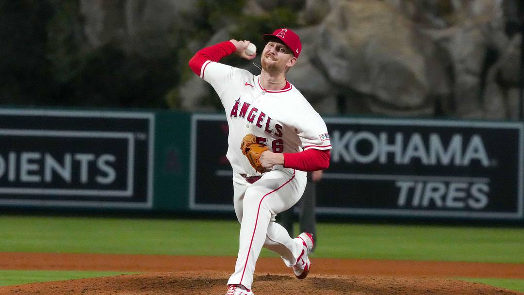 Los Angeles Angels pitcher Ryan Zeferjahn.