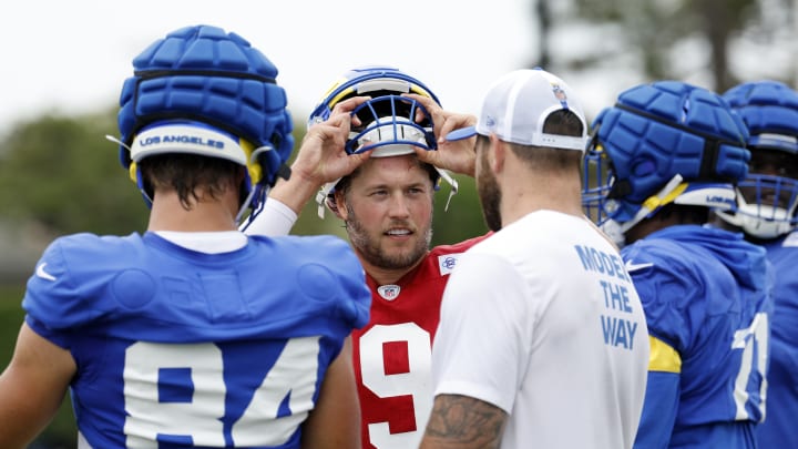 Los Angeles Rams Training Camp, Matthew Stafford, Tyler Higbee, Hunter Long