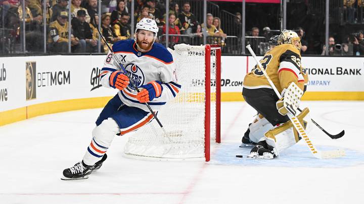 Edmonton Oilers v Vegas Golden Knights - Game One