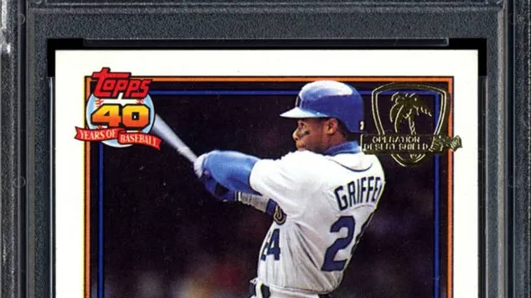 1991 Topps Desert Shield Ken Griffey Jr. 1991 Topps Desert Shield Ken Griffey Jr.