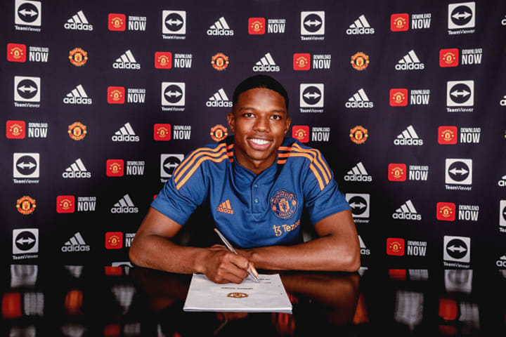 Malacia was United's first signing of the summer
