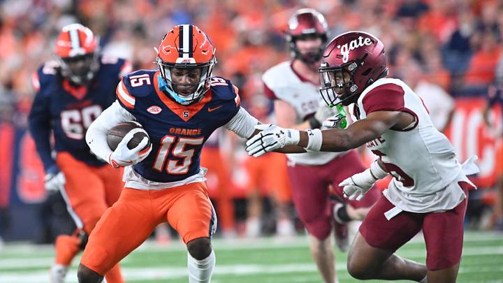 Junior Darrell Gill Jr., one of Syracuse football's top wide receivers last season, plans to enter the transfer portal.