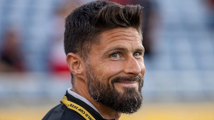 Olivier Giroud n'aura pas trouvé le chemin des filets lors de cette Coupe du Monde des Clubs. Olivier Giroud n'aura pas trouvé le chemin des filets lors de cette Coupe du Monde des Clubs.