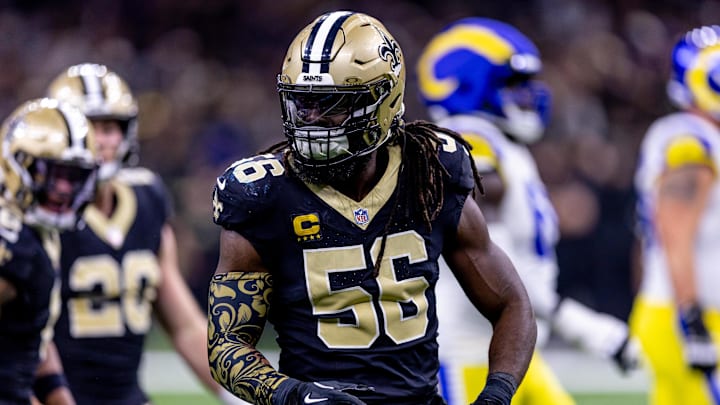 New Orleans Saints linebacker Demario Davis (56)
