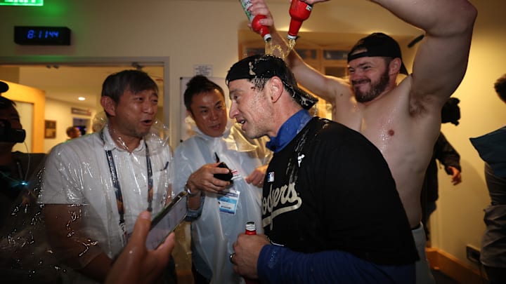 Division Series - San Diego Padres v Los Angeles Dodgers - Game 5