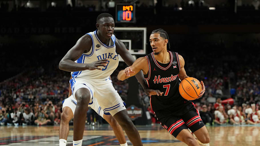Duke center Khaman Maluach (left) is expected to be the first big off the board in this year’s NBA draft.  | Bob Donnan-Imagn Images