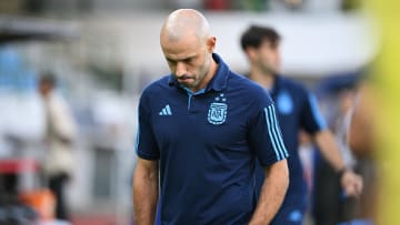 Argentina U-23 men's soccer coach Javier Mascherano