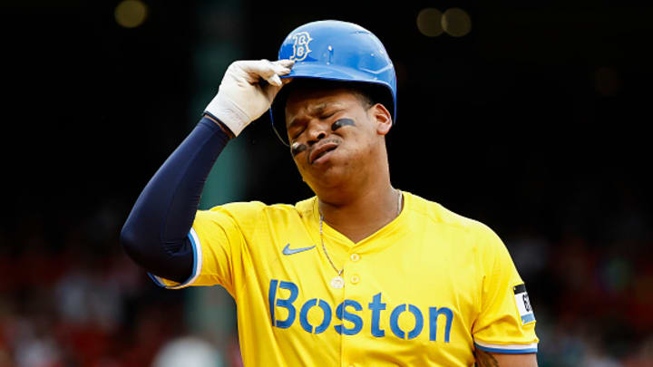 Devers was reportedly upset when Kristian Campbell offered to play first base. 