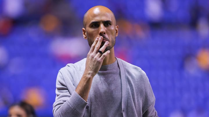 Guido Pizarro en un partido frente a Puebla de Liga MX. Guido Pizarro en un partido frente a Puebla de Liga MX.